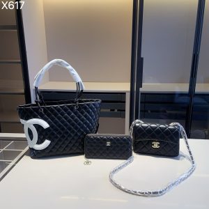 ChanelTote Bag+ChanelSquare Bag+ChanelWallet Tote Bag: 28*33*14 Square Bag: 20cm