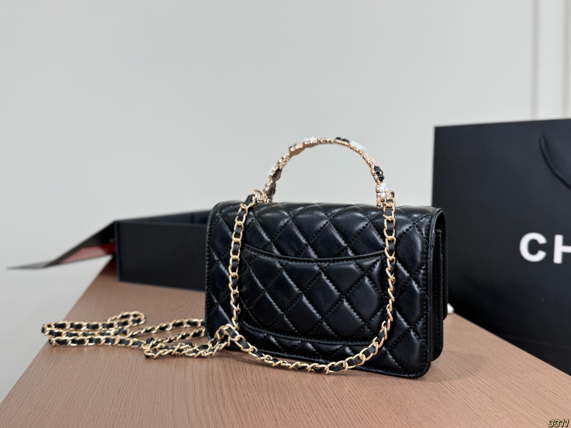Wealth style, full set of packaging. ChanelChanelwoc handle fortune bag is more - Image 11