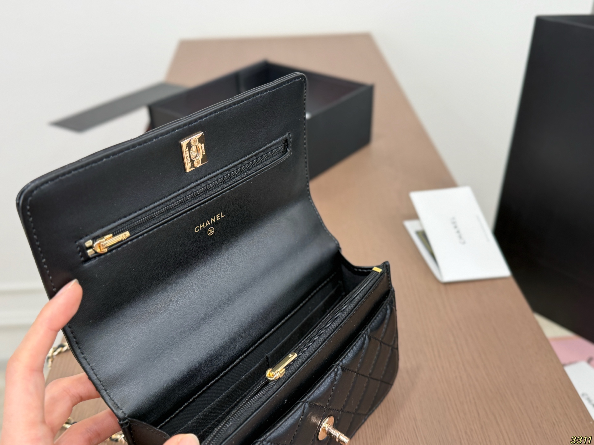 Wealth style, full set of packaging. ChanelChanelwoc handle fortune bag is more - Image 3