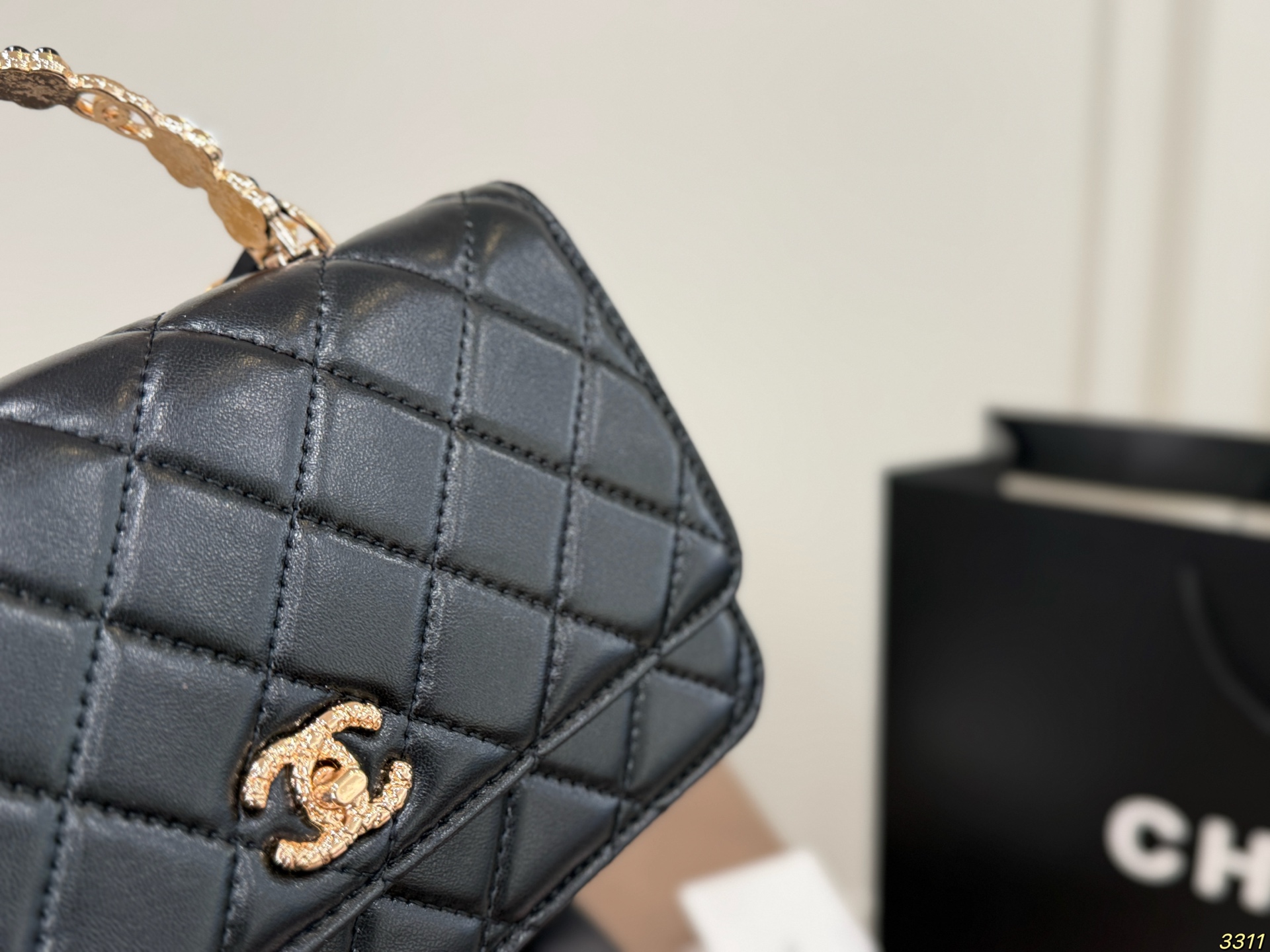 Wealth style, full set of packaging. ChanelChanelwoc handle fortune bag is more - Image 6