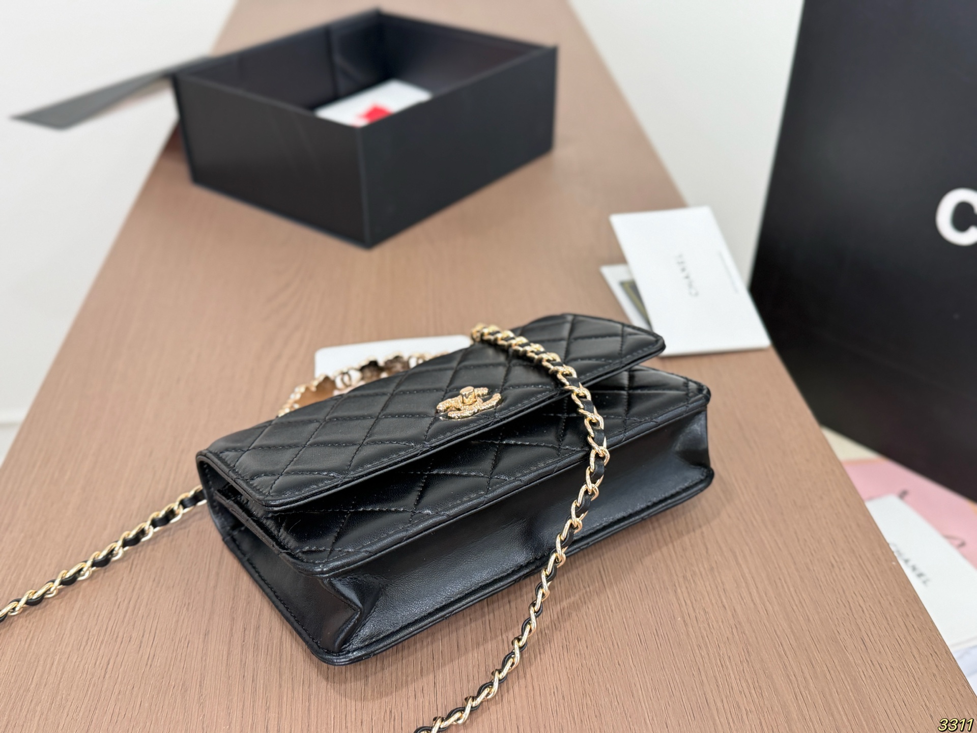 Wealth style, full set of packaging. ChanelChanelwoc handle fortune bag is more - Image 9