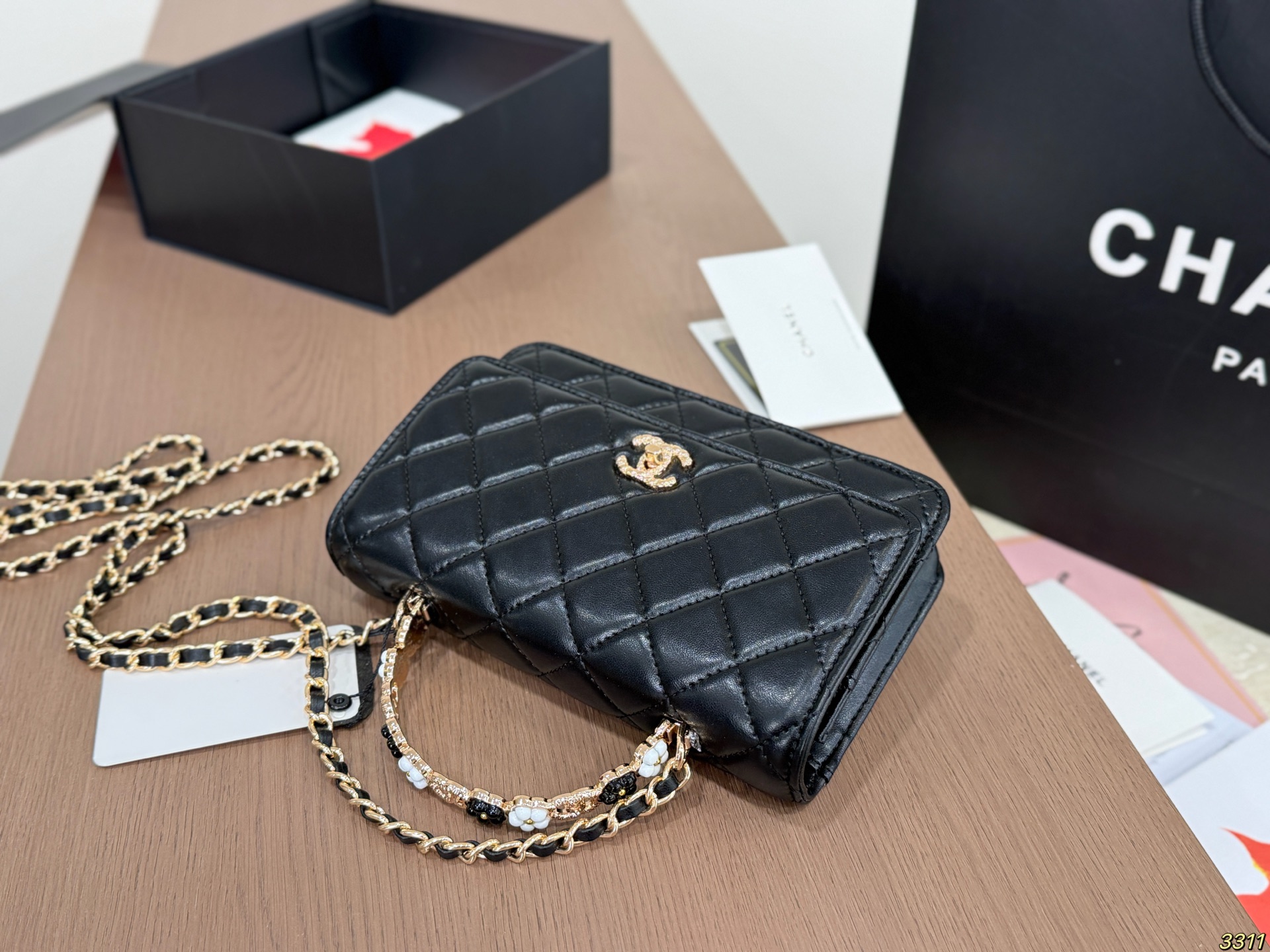 Wealth style, full set of packaging. ChanelChanelwoc handle fortune bag is more - Image 10