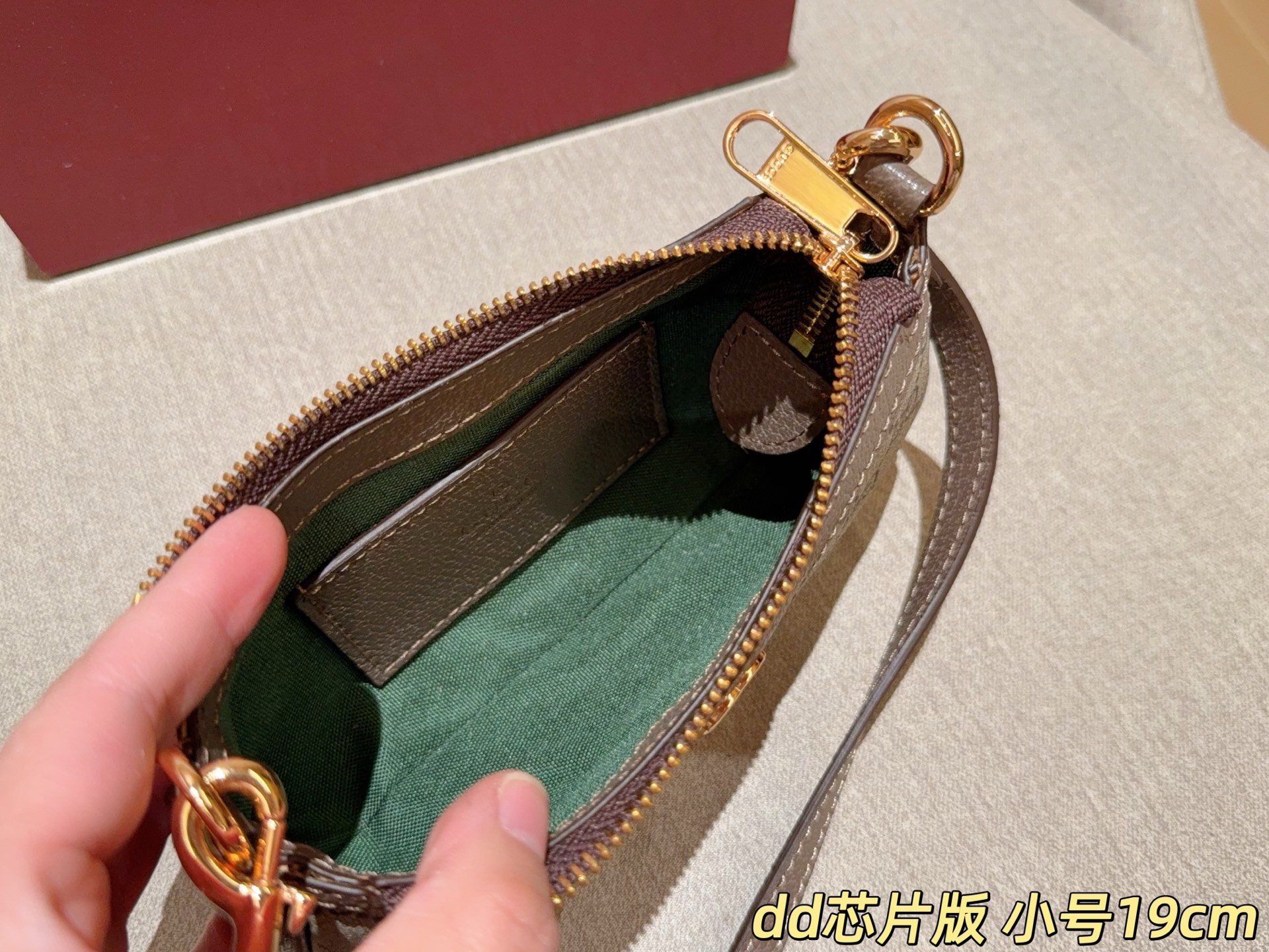 Chip version of Gucci Ophidia series Mini Mahjong bag! 🉑Underarm🉑Crossbody! Size - Image 9