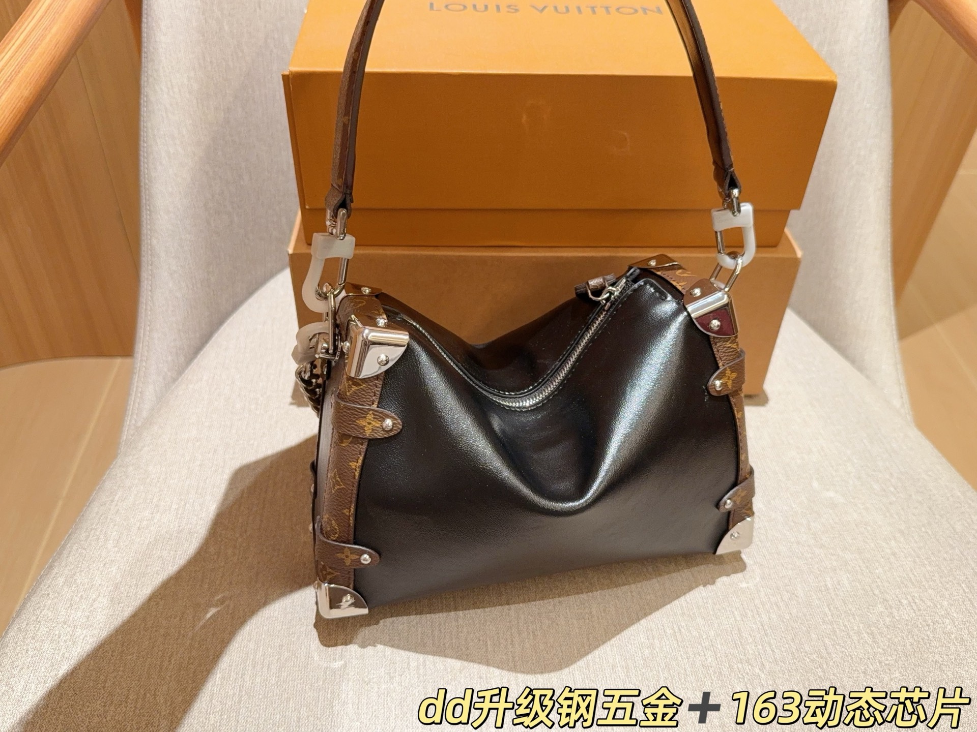 Upgraded steel hardware 163 dynamic chip LvLouis Vuitton Gu Ailing same trunk sh - Image 4