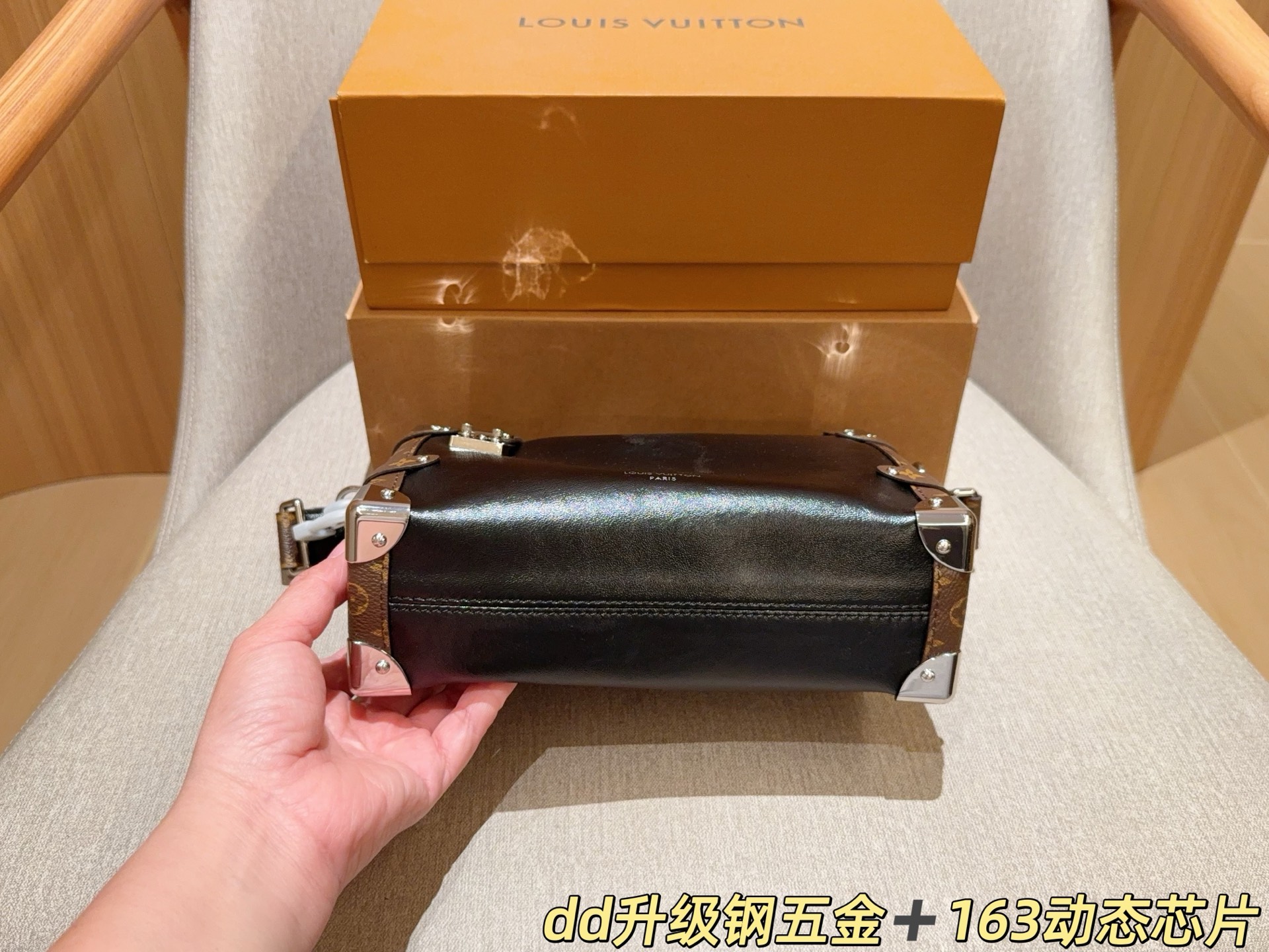 Upgraded steel hardware 163 dynamic chip LvLouis Vuitton Gu Ailing same trunk sh - Image 6