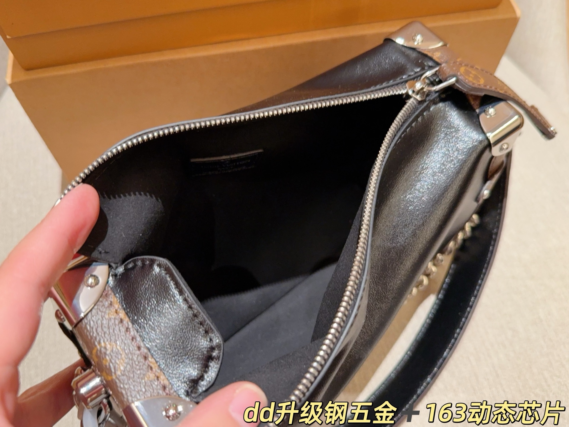 Upgraded steel hardware 163 dynamic chip LvLouis Vuitton Gu Ailing same trunk sh - Image 9