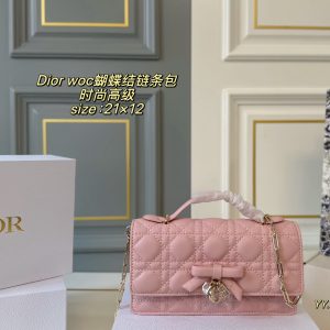Size: DiorDiorwoc Bow Chain Bag WOC practical bag type, not a flashy little wast