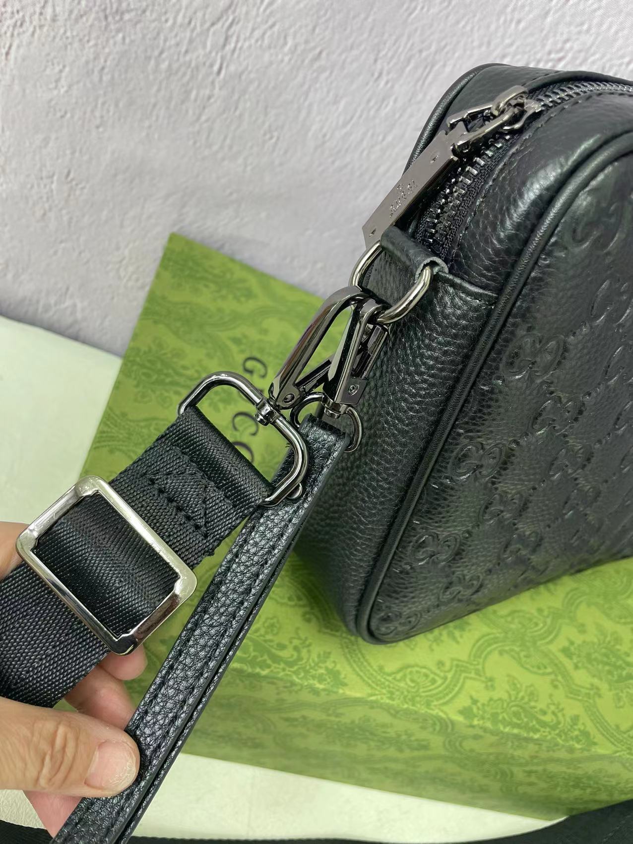 Special price Cowhide folding box, GUCCIGucci Cowhide handbag cross-body Camera - Image 8