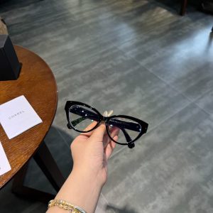 Chanel Home New Love Eyes Full of Eyes Optical No-Makeup Glasses Frame Thick-Fra