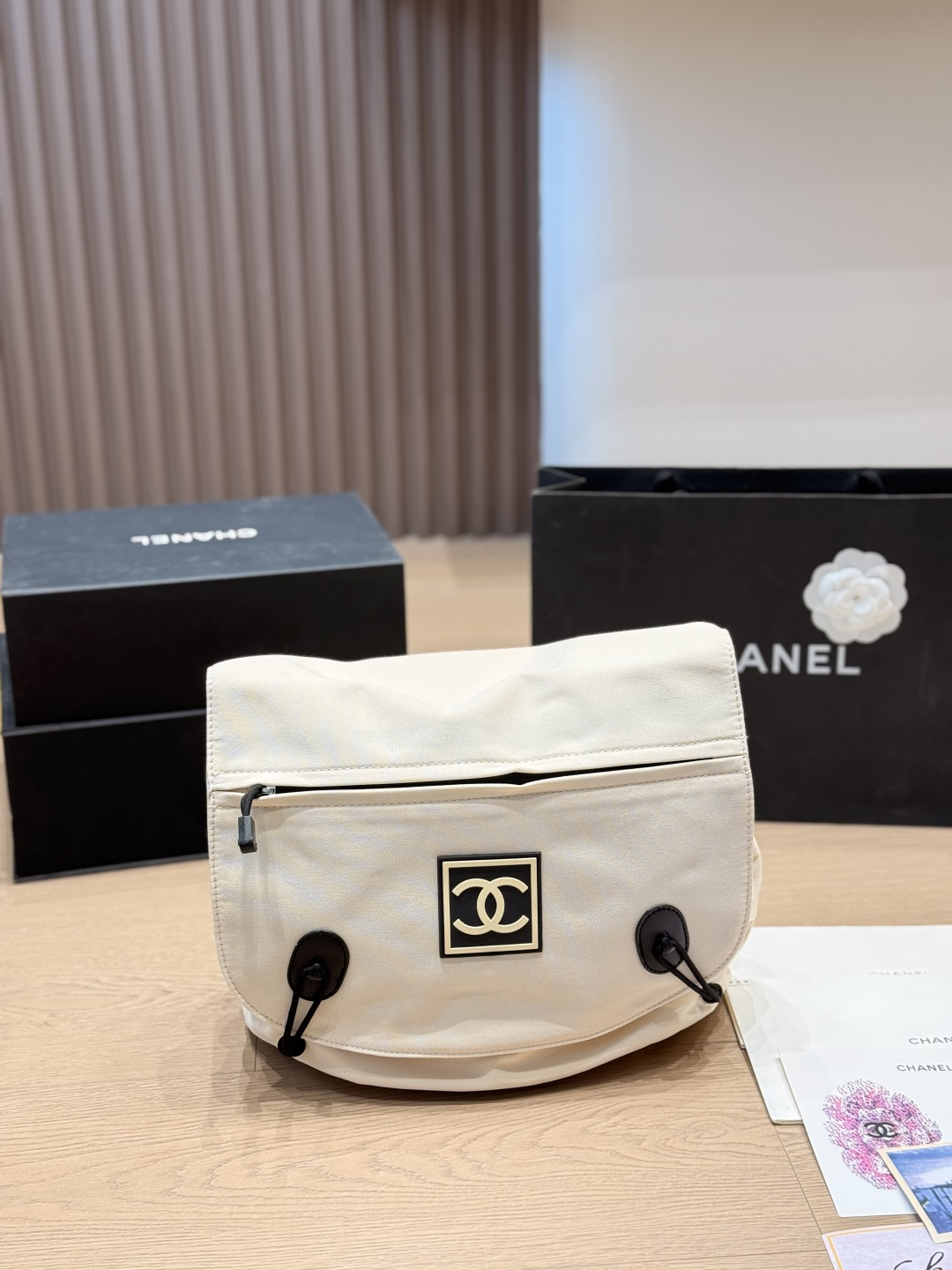 Chanel Sports Square Shoulder Bag ChanelWhite Sports Shoulder Bag belongs to the - Image 2