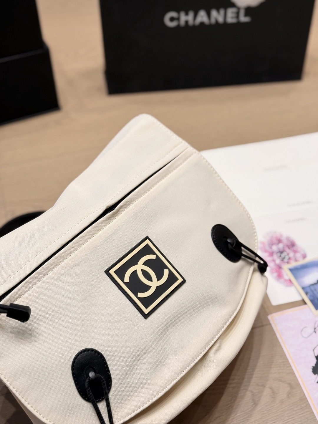 Chanel Sports Square Shoulder Bag ChanelWhite Sports Shoulder Bag belongs to the - Image 4