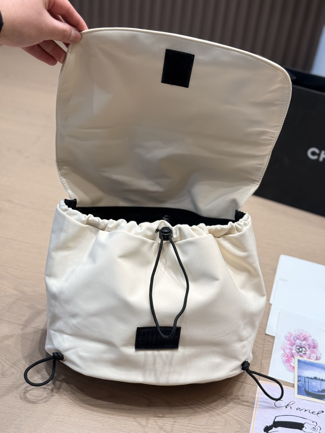 Chanel Sports Square Shoulder Bag ChanelWhite Sports Shoulder Bag belongs to the - Image 7