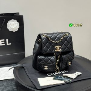 Folding gift box, upgraded version Lambskin pattern size: 20*20cm CHANELChanel 2