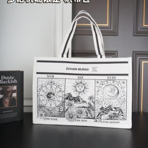 Zuhair Murad & Fashion Trust Arabia joint model Doha Airport limited Canvas bag