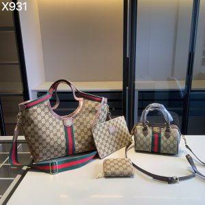 GUCCIShopping Bag+GUCCIPillow Bag+G Home Wallet Shopping Bag: 30*24*11 Small bag
