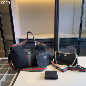 GUCCIShopping Bag+GUCCICrossbody Bag+G Home Wallet Shopping Bag: 30*24*11 Small