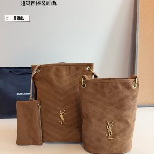 . YSL · Saint Laurent Suede Underarm Bag has a very high-end texture, a super la