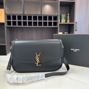 . Folding box size: 24cm/30cm Saint Laurent YSL solferino bag New tofu bag is he