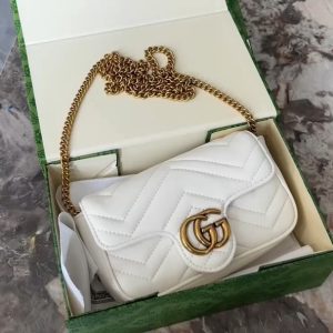 Gucci mini Marmon bag White!